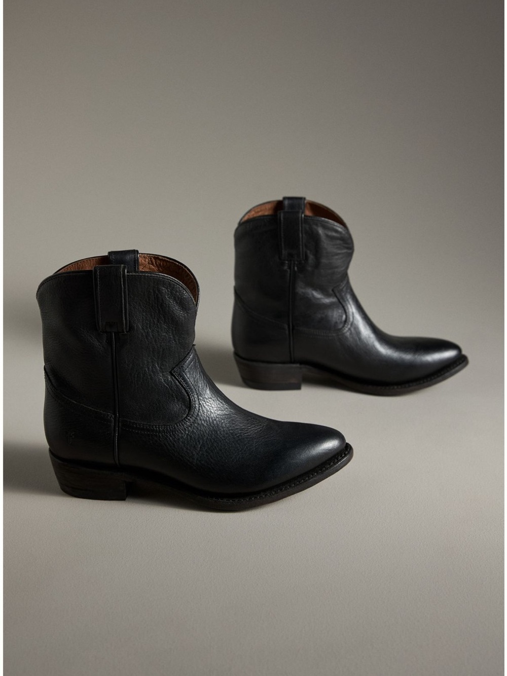 Frye Billy Short Western Boots - Picture 2 of 4